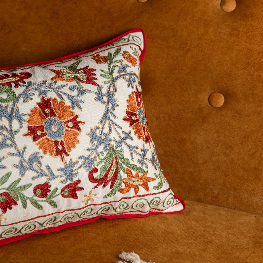 Nysa Embroidered Cushion Cover