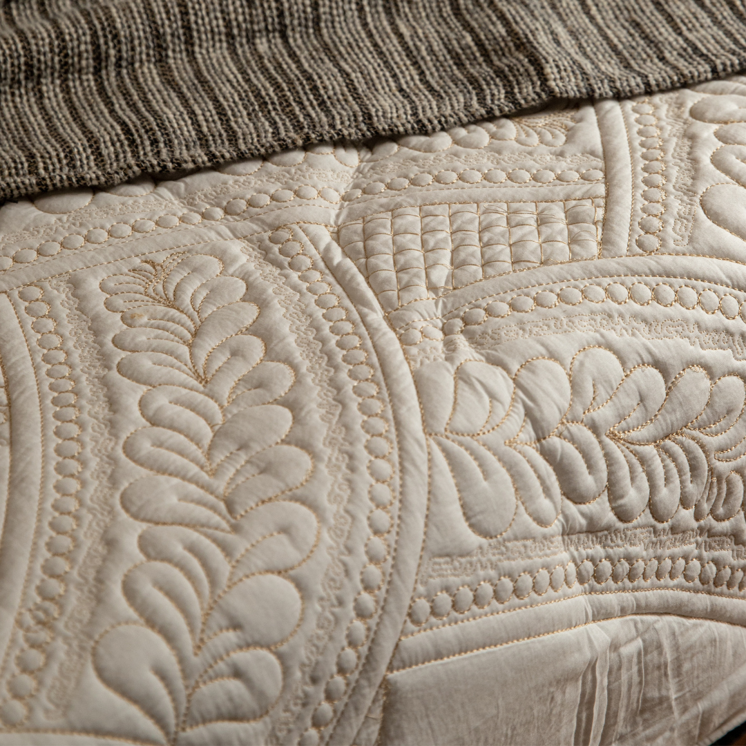 Paisley Quilted Bedspread ( Set of 3 )