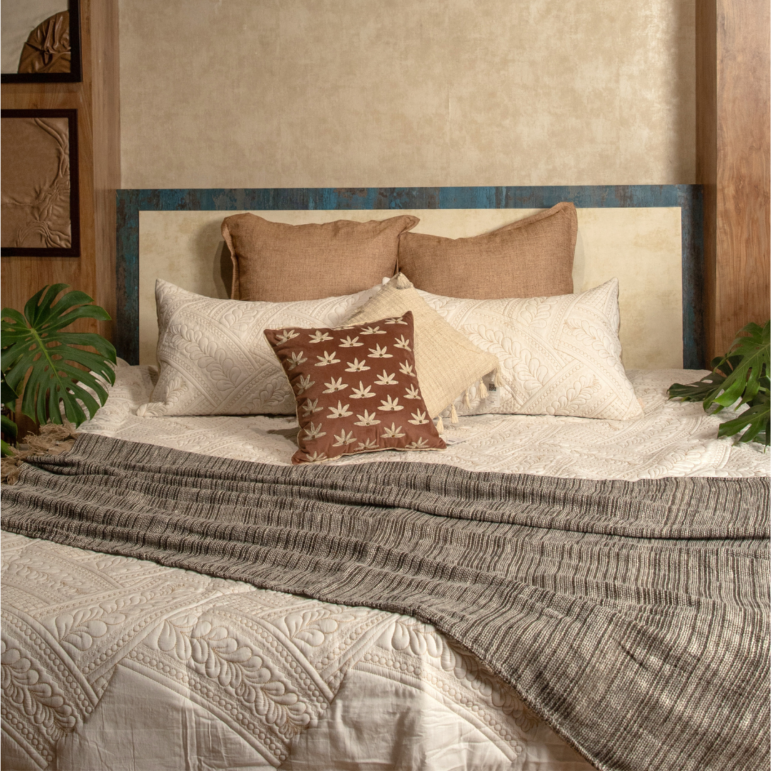 Paisley Quilted Bedspread ( Set of 3 )