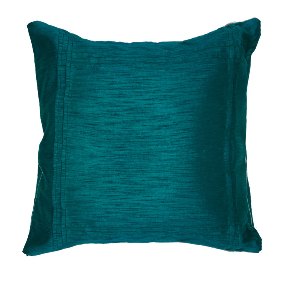 Forest Green basic pleated cushion
