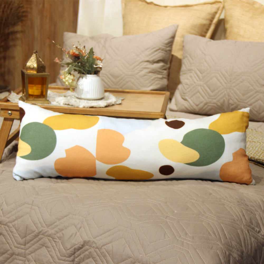 Terrazzo Long Printed Cushion Cover