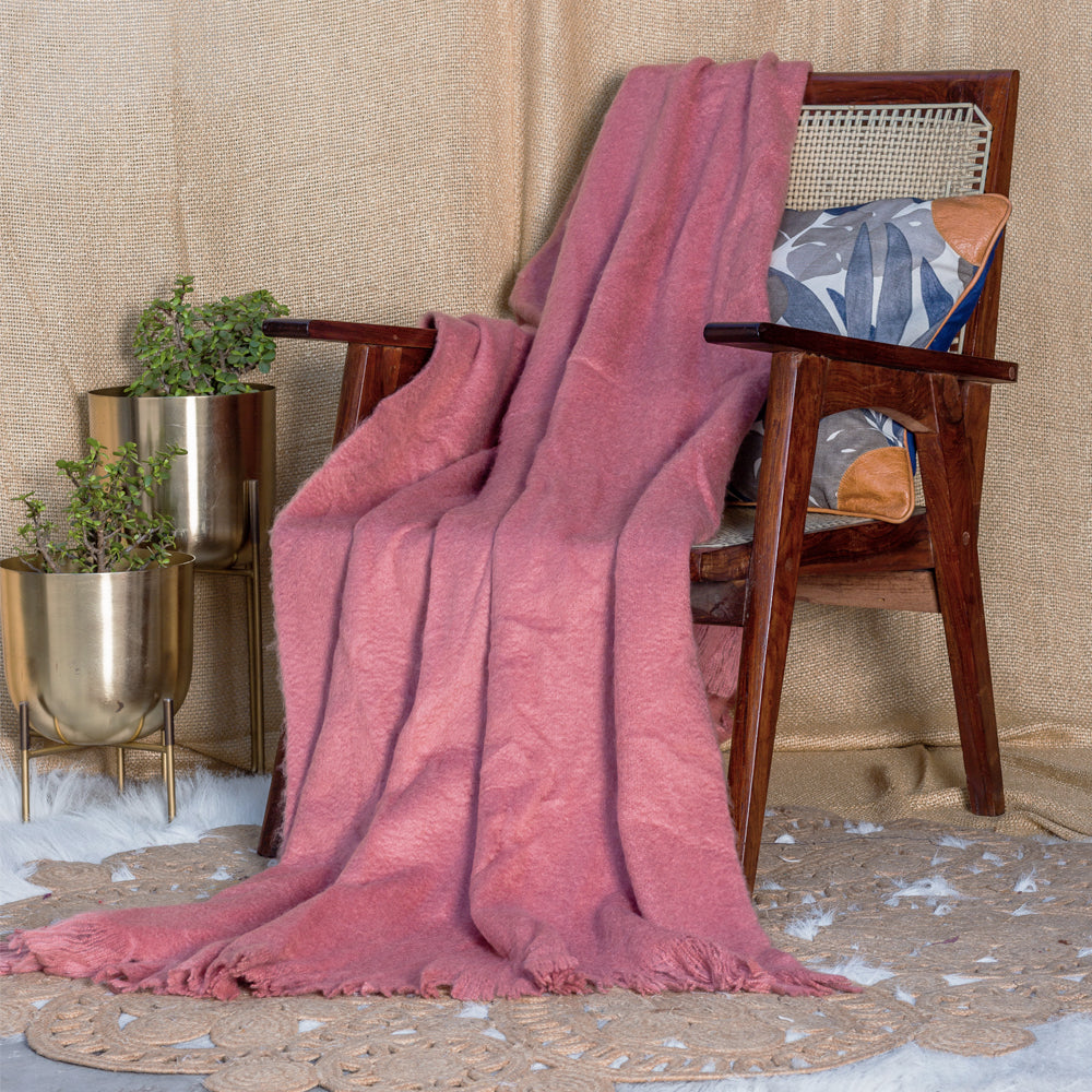 Blush Throw
