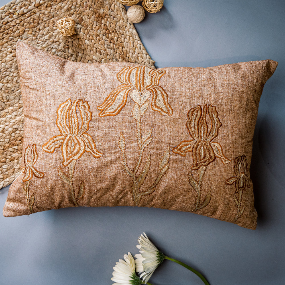 Iris Lumbar Cushion Cover