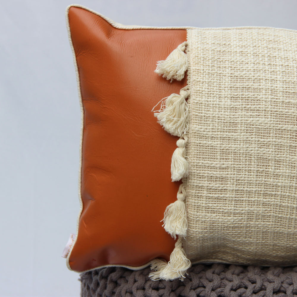 Matty Leatherette Cushion