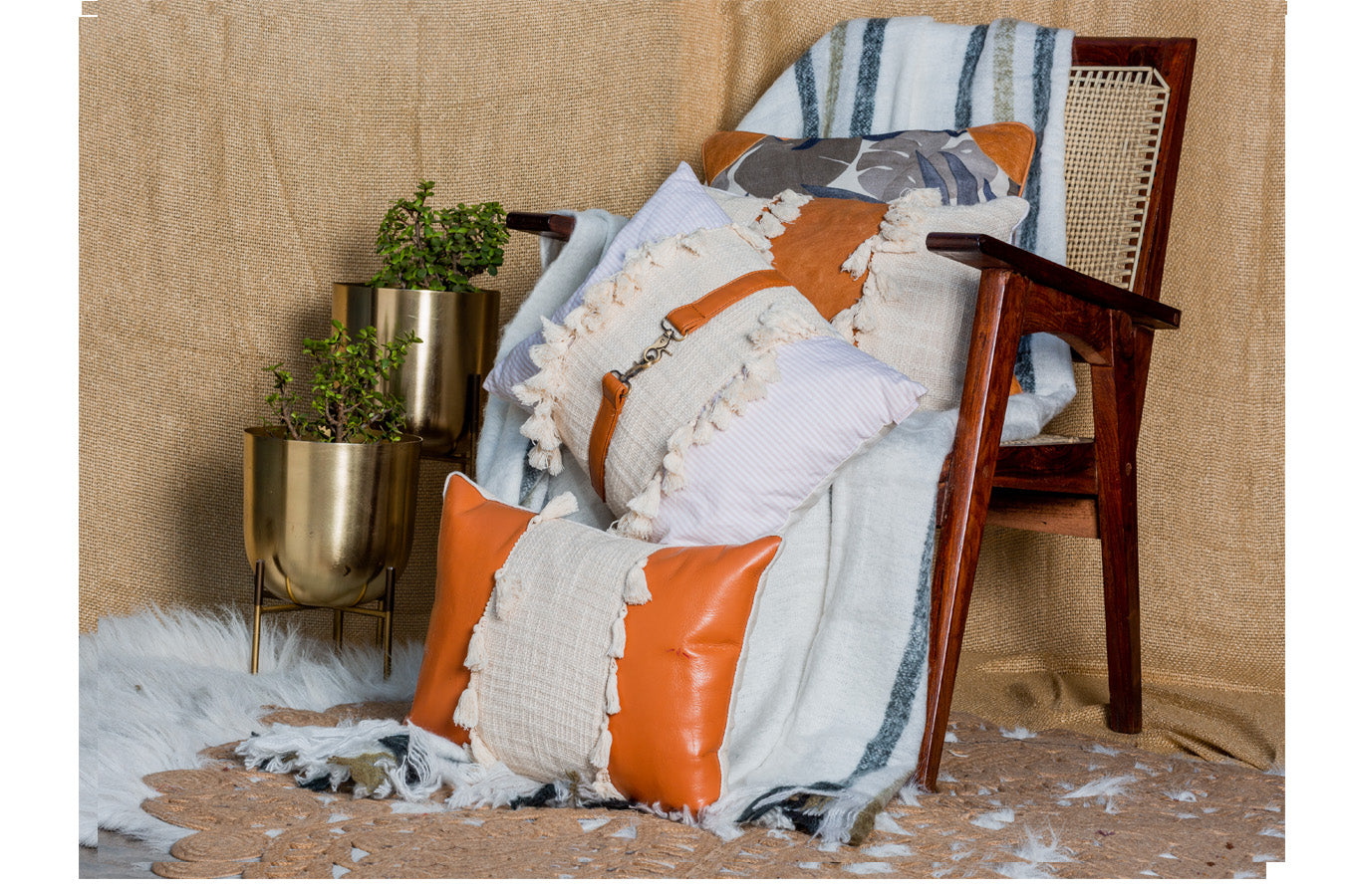 Matty Tassel cushion