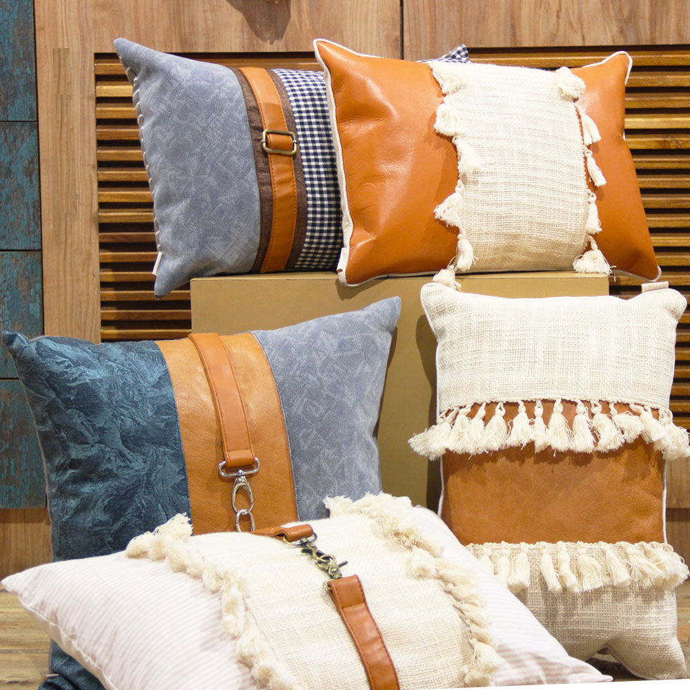 Matty Leatherette Cushion