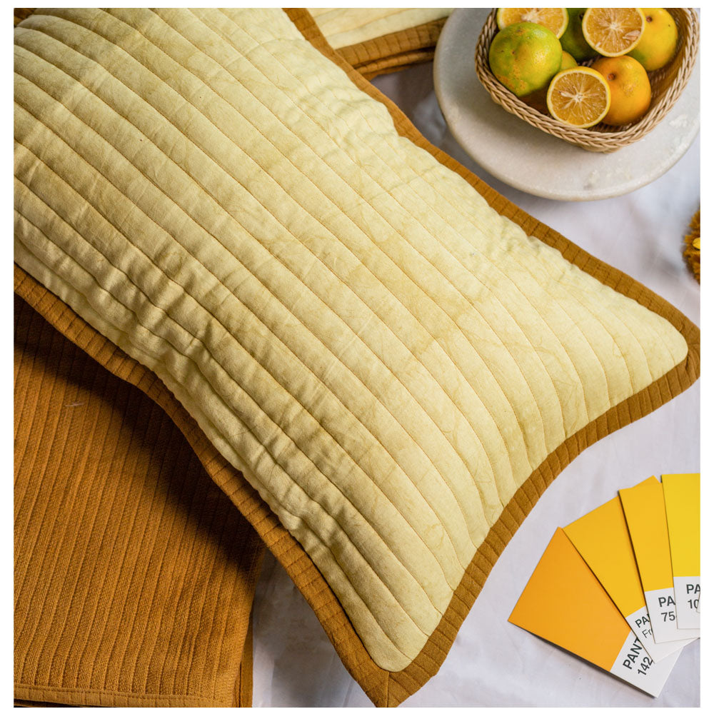 Ochre Bedspread (set of 3)