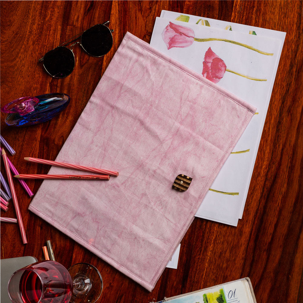 Pink Marble File Cover (A4)