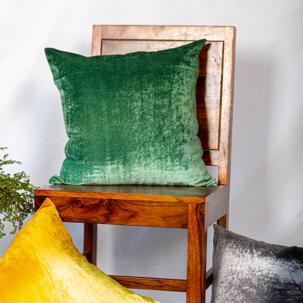 Olive ombre cushion cover
