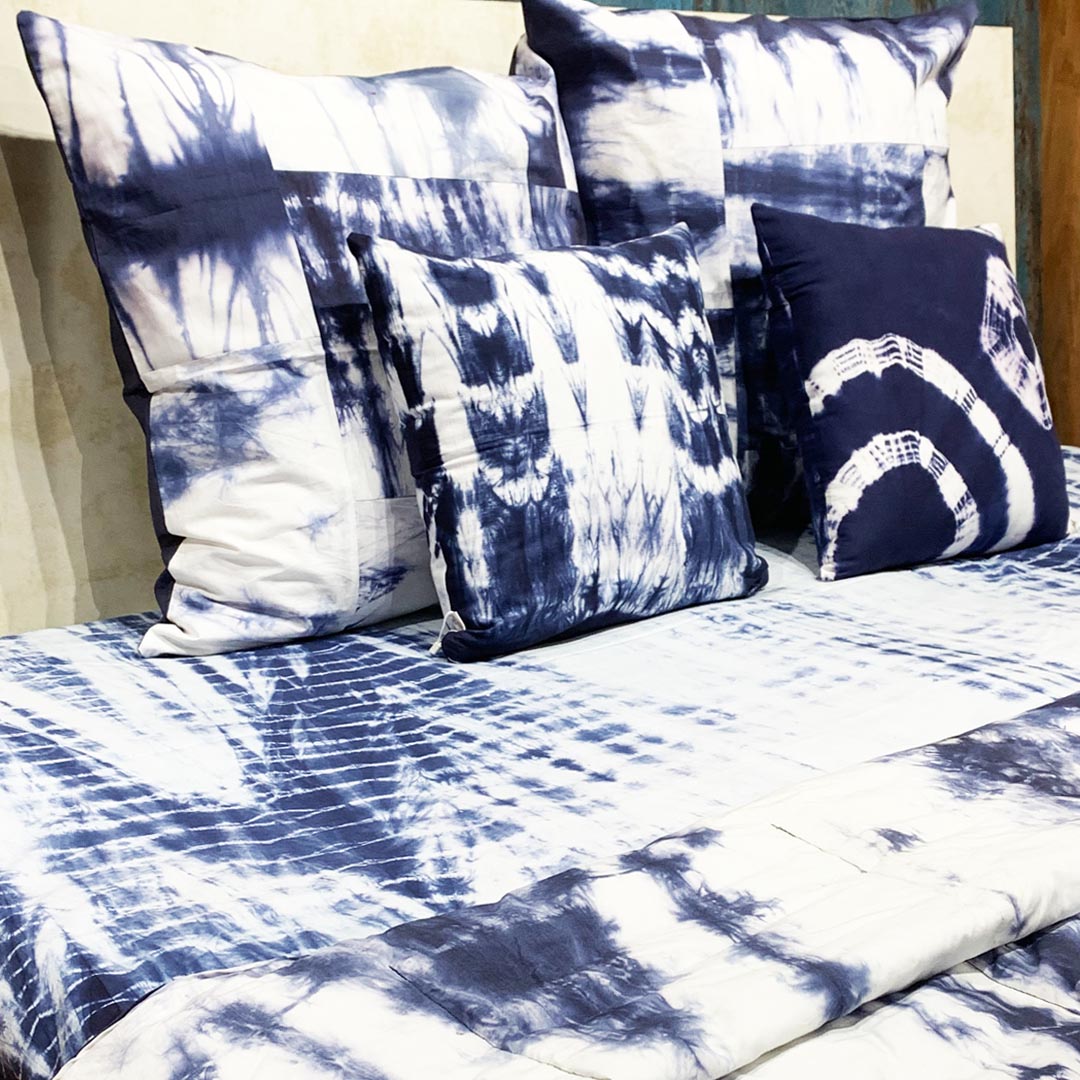 Patch Work Tie & Dye Sham