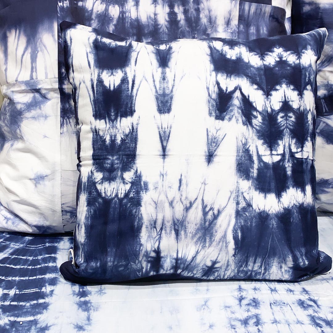 Indigo Tie & Dye Comforter (set of 5)