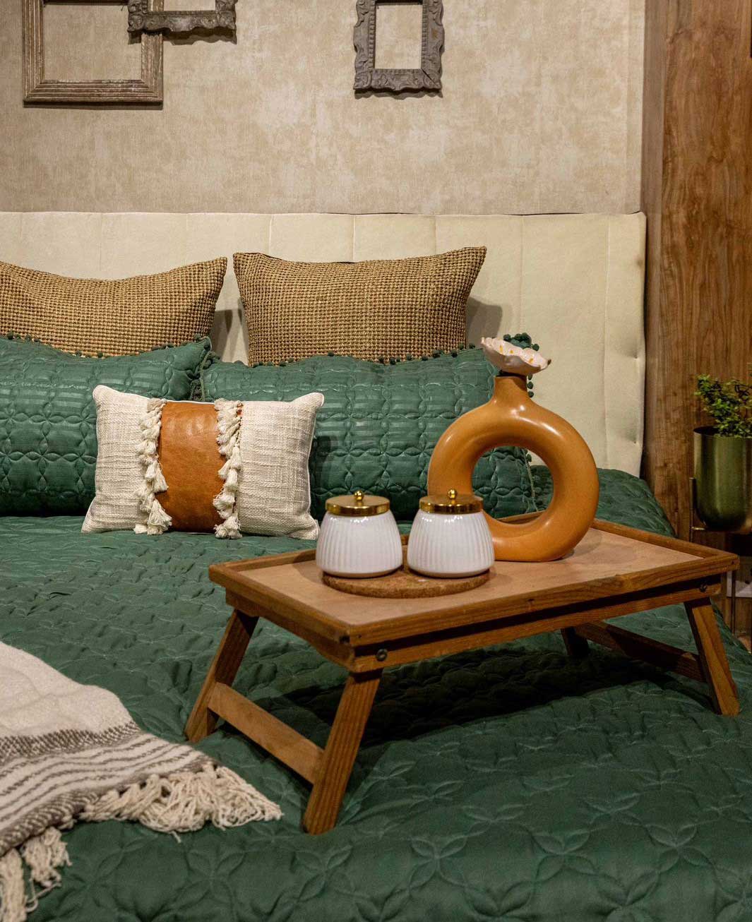 Sage Green Bedding ( Set Of 5 )